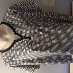 Faded Glory Henley Casual Button Down Shirt